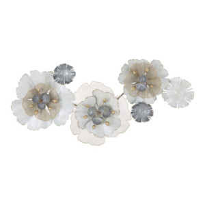 Pannello In Ferro Flowery cm 116,5x8x58
