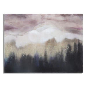 Dipinto Su Tela Pink Mountain cm 80x2,7x60