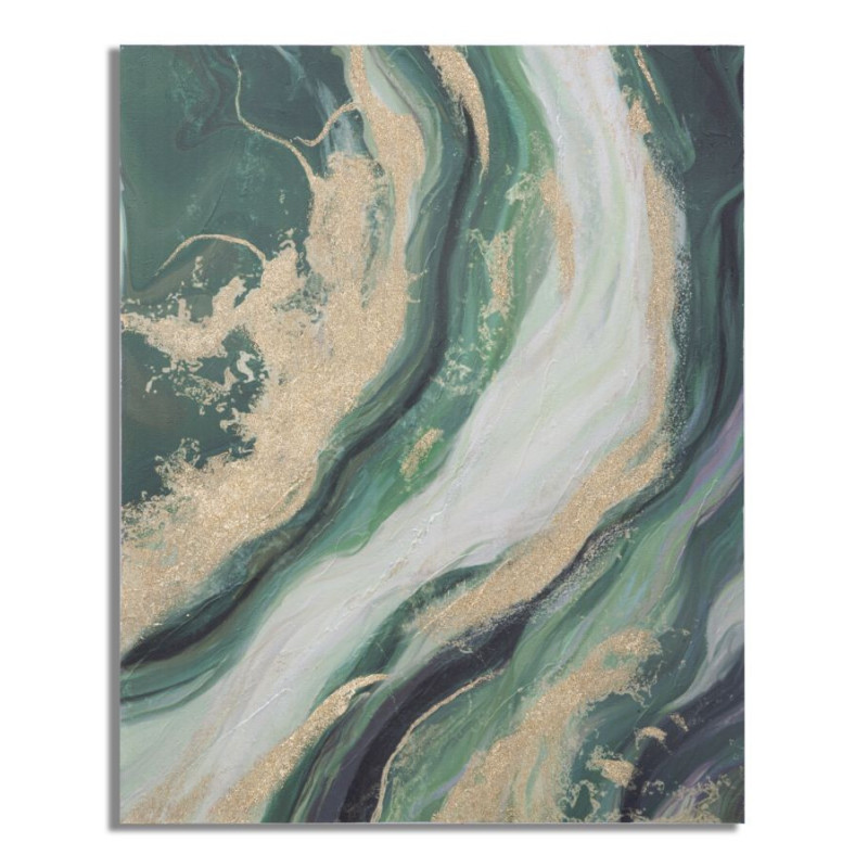 Dipinto Su Tela Greenery cm 80x2,8x100