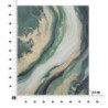 Dipinto Su Tela Greenery cm 80x2,8x100