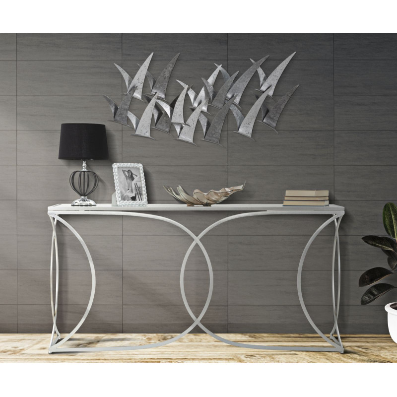 Pannello In Ferro Gabbiani cm 93x12,7x47,6