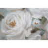 Dipinto Su Tela Crem Flower cm 80x3,7x100