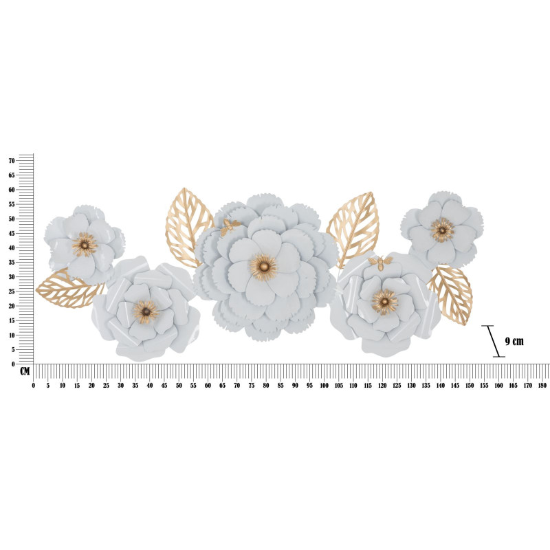 Pannello Da Muro White Decor 158x9x60