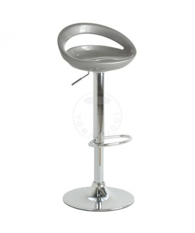 Sgabello bar Mirko - set da 2 silver