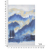 Stampa Dipinta Mountain Tree cm 80x3x120