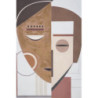 Dipinto Su Tela Ethnic Face cm 60x2,7x80