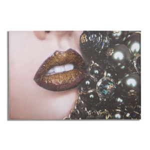 Stampa Su Tela Beautiful Lipscm 80x3,8x120