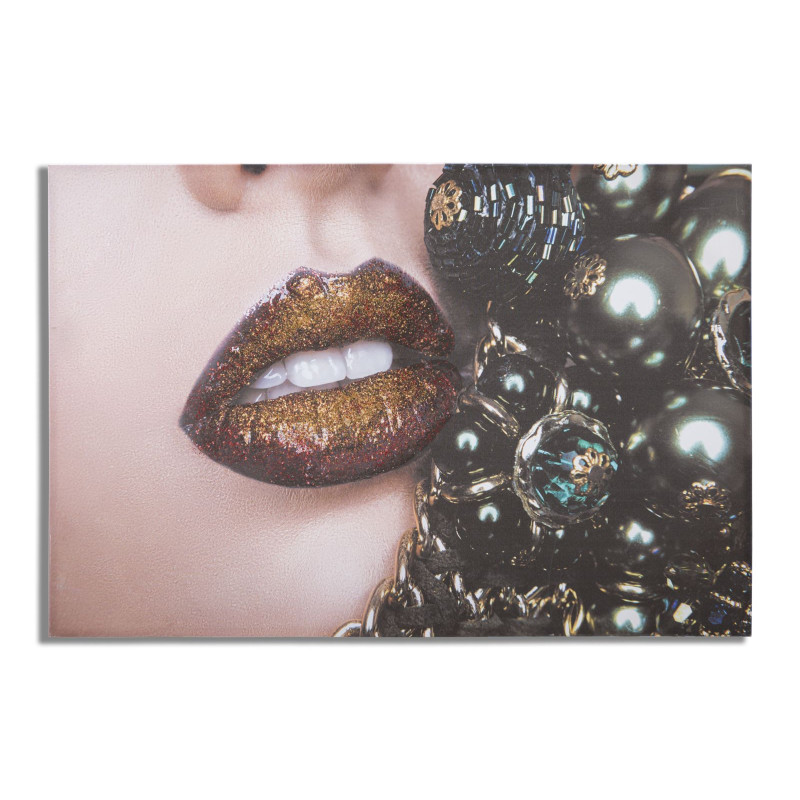 Stampa Su Tela Beautiful Lipscm 80x3,8x120