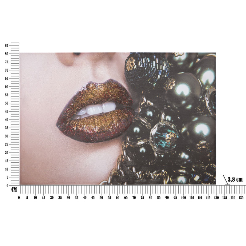 Stampa Su Tela Beautiful Lipscm 80x3,8x120