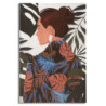 Stampa Dipinto Lady Jungle -b- 80x2,8x120