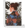 Stampa Dipinto Lady Jungle -b- 80x2,8x120