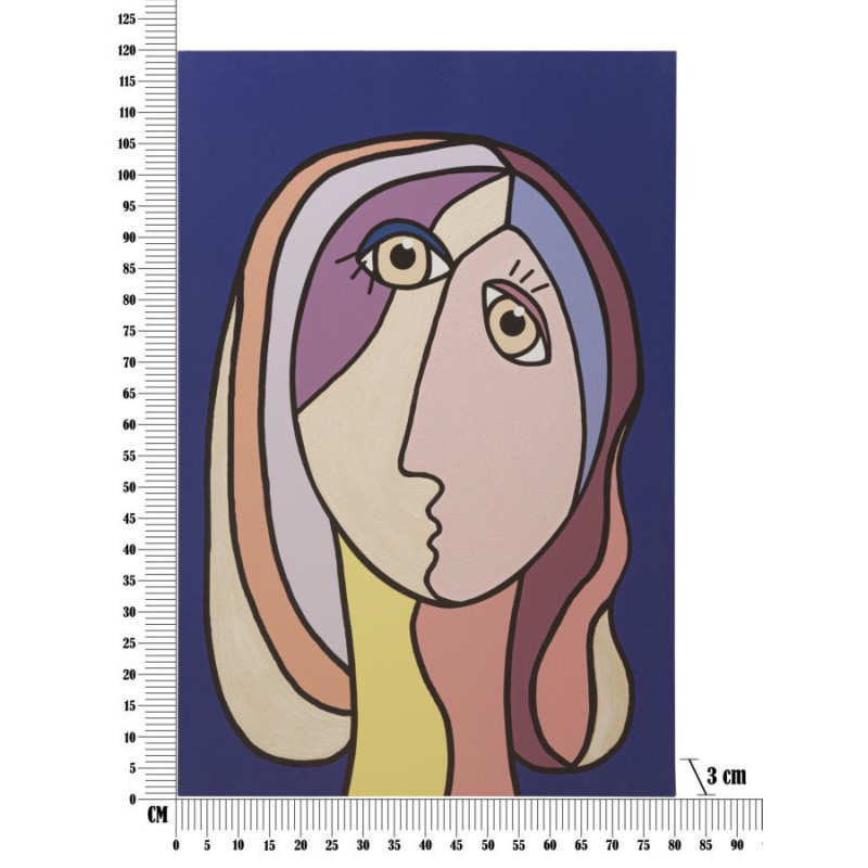 Spampa Dipinta Double Faces Large -b- cm 80x3x120