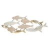 Pannello In Ferro Fishy cm 118x5,7x46,4