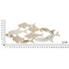 Pannello In Ferro Fishy cm 118x5,7x46,4