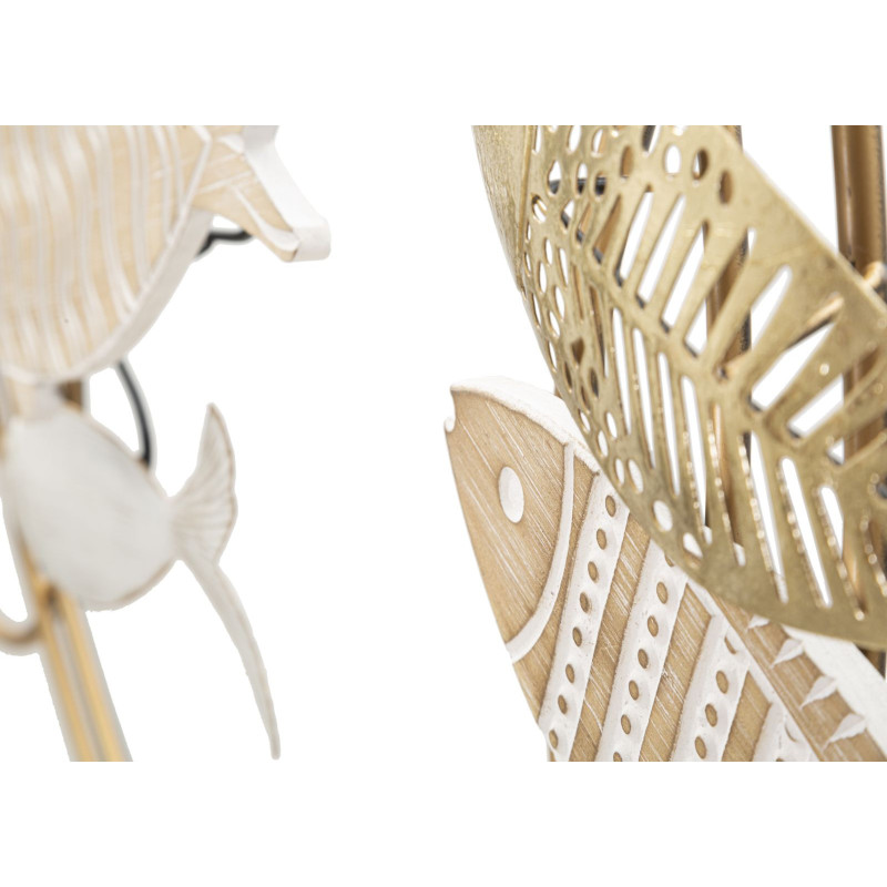 Pannello In Ferro Fishy Move cm 142,9x5x61,6