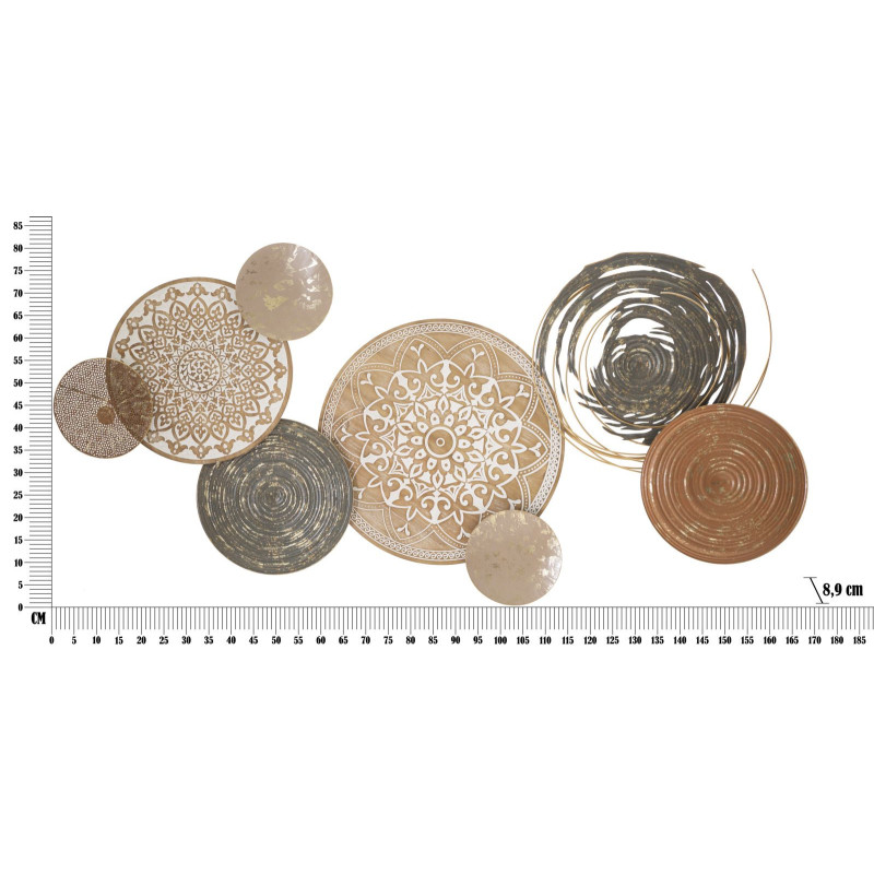Pannello In Ferro Boho cm 167,6x8,9x80,6