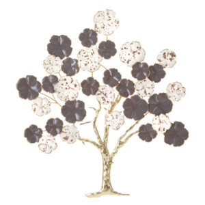 Pannello In Ferro Albero Purpy cm 73,7x5x80