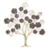 Pannello In Ferro Albero Purpy cm 73,7x5x80