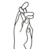 Pannello In Ferro Simply Hands cm 40x1x55