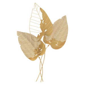 Pannello In Ferro Autumn Leaf Gold cm 53x4x84,5