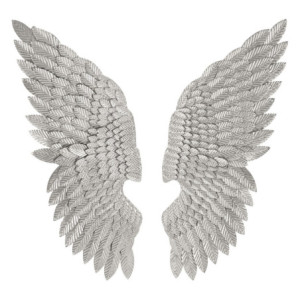 Pannello Ali Beauty Coppia Silver cm 37,5x3x100