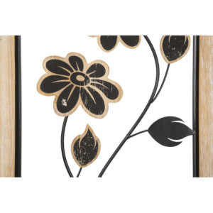 Zoom Pannello In Ferro E Legno Girish -a- cm 30x2,5x60