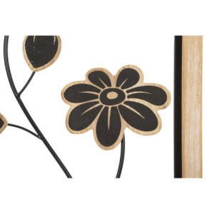 Zoom Pannello In Ferro E Legno Girish -b- cm 30x2,5x60