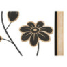 Pannello In Ferro E Legno Girish -b- cm 30x2,5x60