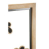 Pannello In Ferro E Legno Girish -b- cm 30x2,5x60