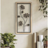 Pannello In Ferro E Legno Girish -b- cm 30x2,5x60