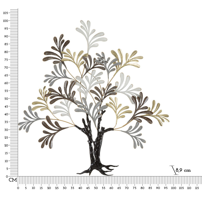 Pannello In Ferro Albero Lixy cm 97,2x8,9x100,3