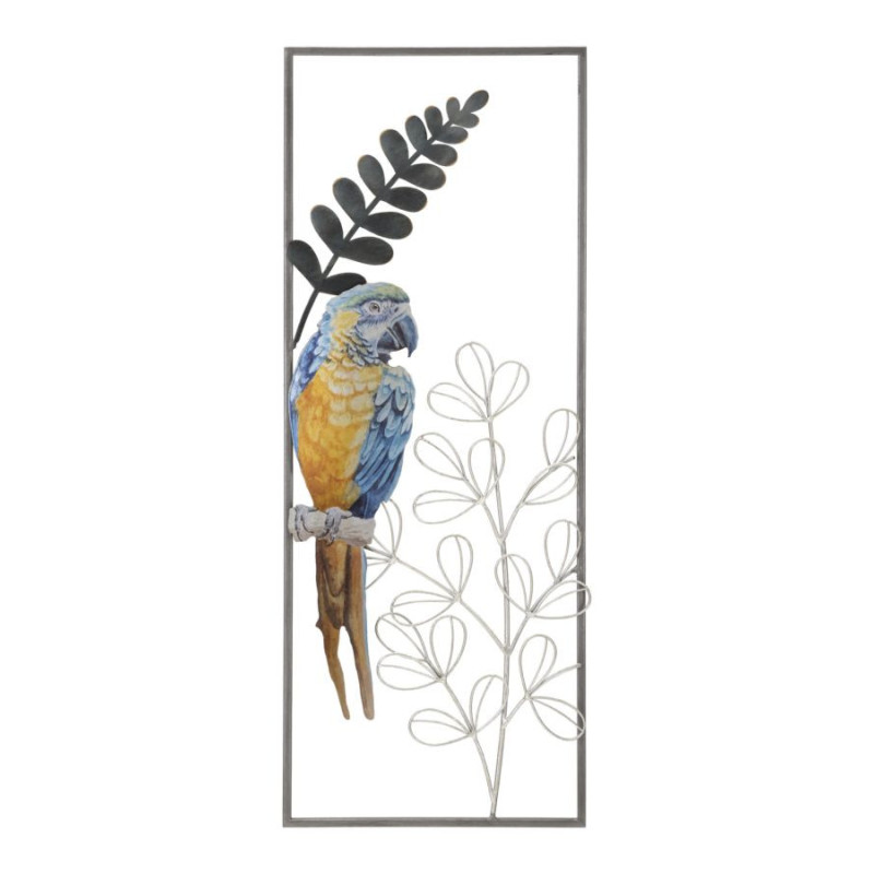 Pannello In Ferro Parrot cm 28,6x2,5x74,3