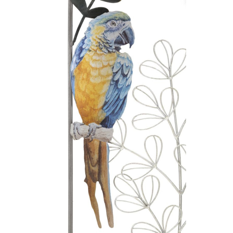 Pannello In Ferro Parrot cm 28,6x2,5x74,3
