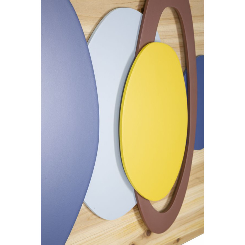 Pannello Da Muro Wood Color cm 80x2,5x50