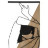 Pannello Da Muro Strip -a- Ferro E Wood cm 50x2x90