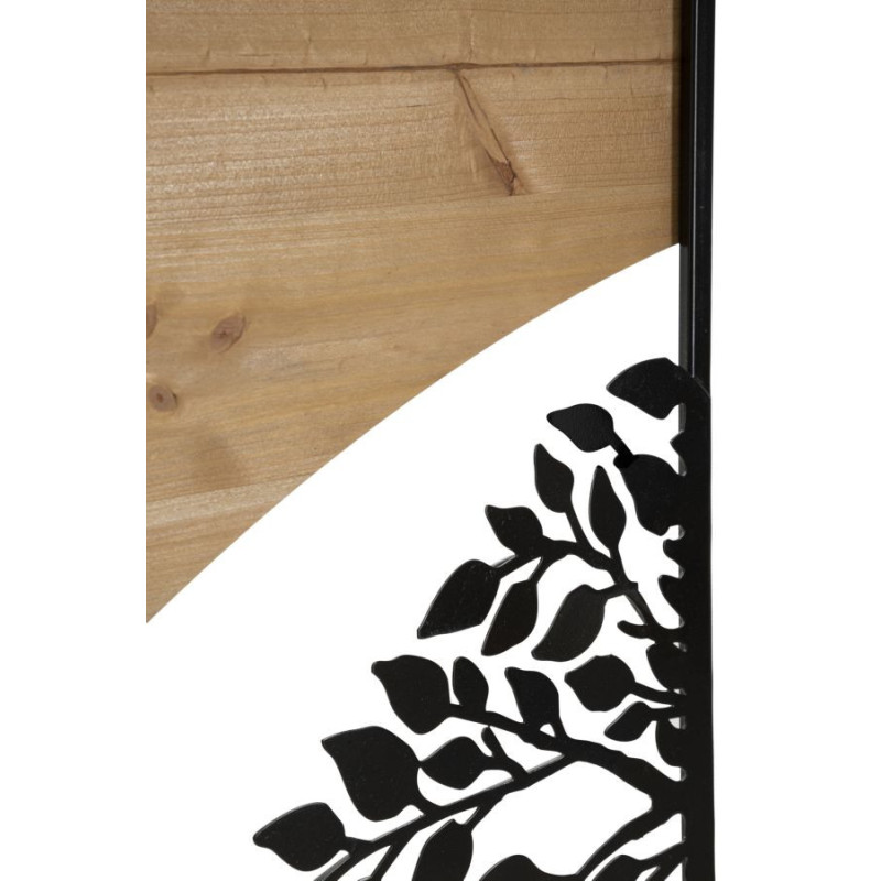 Pannello Da Muro Arc Ferro E Wood Set 3pz cm 105x2x70 (35x2x70)