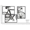 Pannello Da Muro Bike Set 3pz cm 40x1,3x60 (singolo Pz)