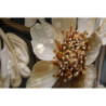 Dipinto Su Tela Laccato Narcy -b- Con Cornice cm 82x4x82
