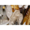 Dipinto Su Tela Laccato Flora Con Cornice cm 42x3,5x62