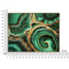 Dipinto Su Tela Laccato Smeraldy -a- Con Cornice cm 82x4x62