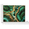 Dipinto Su Tela Laccato Smeraldy -b- Con Cornice cm 82x4x62