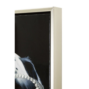 Zoom Dipinto Su Tela Laccato Trap Con Cornice cm 53x3x73