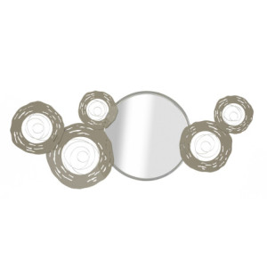 Pannello Da Muro Hop Con Specchio cm 106x3,8x48