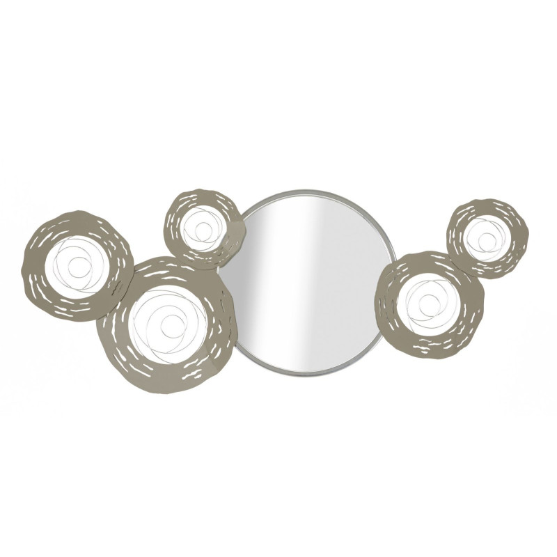 Pannello Da Muro Hop Con Specchio cm 106x3,8x48
