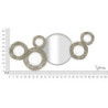 Pannello Da Muro Hop Con Specchio cm 106x3,8x48