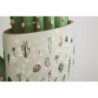 Stampa Su Tela Laccata Con Cornice Vasetto Cactus -b- cm 40x2,8x40