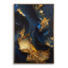 Stampa Su Tela Laccata Con Cornice Andromeda -b- cm 60x4x90