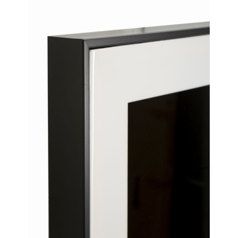 Dipinto Su Tela Laccato Giaguaro Con Cornice -b- cm 82x4x82