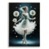 Dipinto Su Tela Laccato Dancing Con Cornice -a- cm 72x4x102
