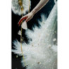 Dipinto Su Tela Laccato Dancing Con Cornice -a- cm 72x4x102